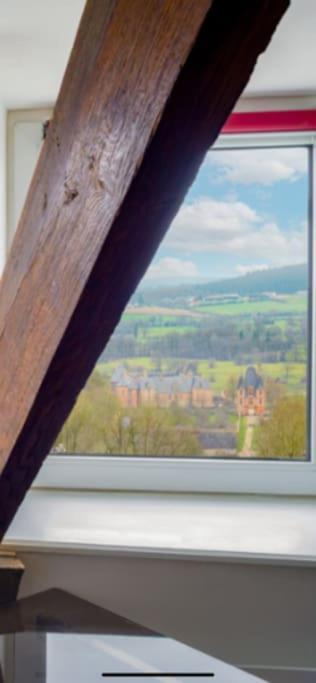 Panorama Sur Le Chateau De Carrouges Apartamento Exterior foto